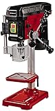 Einhell Säulenbohrmaschine TC-BD 450 (450 W, bis 2650 min-1, 5 Stufen, max. Bohrtiefe 50 mm, Bohrtiefenanzeige, einstellbarer Tiefenanschlag, neig-/drehbarer und höhenverstellbarer Bohrtisch)