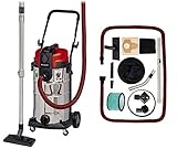 Einhell Nass-Trockensauger TE-VC 2340 SAC (1.200 W, Filterreinigungssystem f. Feinstaub, Edelstahlbehälter 40 l, inkl. div. Filter & Düsen, 3 Meter Schlauch, Bohradapter)