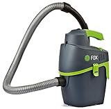 Fox Trockensauger tragbar 1200W 6l-Behälter mit Zubehör (Saugrohr, Fugendüse mit aufsetzbarer Bürste, Motorfilter und Staubbeutel)